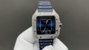 1:1 Super Clone Cartier Santos Middle East Full Diamond