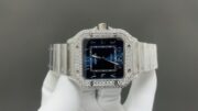 1:1 Super Clone Cartier Santos Middle East Full Diamond - Image 9