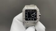 1:1 Super Clone Cartier Santos Middle East Full Diamond - Image 5