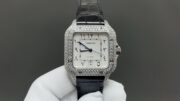 1:1 Super Clone Cartier Santos Middle East Full Diamond - Image 4
