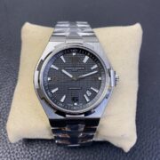 1:1 Super Clone Vacheron Constantin Overseas Steel Band Black Dial