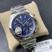 1:1 Super Clone Vacheron Constantin Overseas Chronograph Blue Dial - Image 9