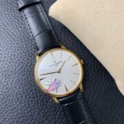 1:1 Super Clone Vacheron Constantin Gold Vacheron Heritage Two-Hand Watch - Image 6