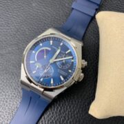 1:1 Super Clone Vacheron Constantin Overseas Multifunctional Blue Dial - Image 8