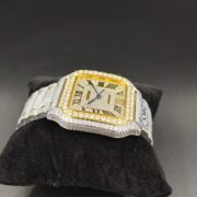 1:1 Super Clone Cartier Santos Middle East Full Diamond - Image 8