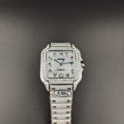 1:1 Super Clone Cartier Santos Middle East Full Diamond - Image 3