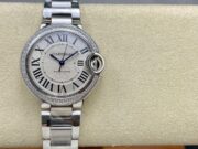 1:1 Super Clone Cartier Blue Balloon 33mm Mechanical